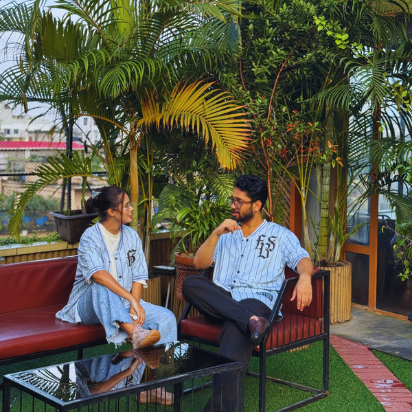 Sky Blue Baseball Jersey – Premium Streetwear by Veez Collection